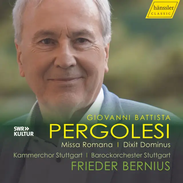 CD-Cover: Giovanni Battista Pergolesi - Missa Romana Psalmen, Dixit Dominus, Laudate pueri I 18€ vom Musik Podium Stuttgart